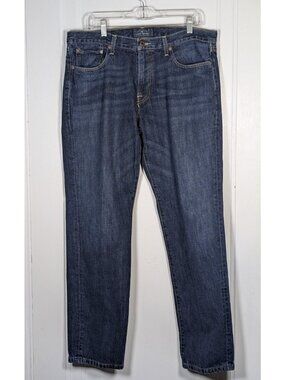 Lucky Brand 221 Jeans Mens Size 36x32 Original Straight Leg Blue Denim Y2K
